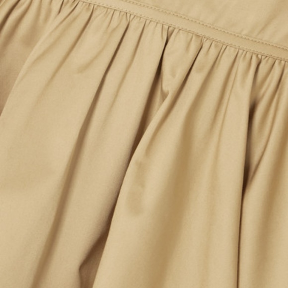 Luna ruffled cotton-blend poplin blouse - Picture 2 of 2